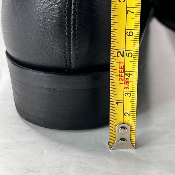 Shoe The Bear Eli Leather Upper Chelsea Ankle Boot Pull On Black Men 10 Tried On - Picture 8 of 11